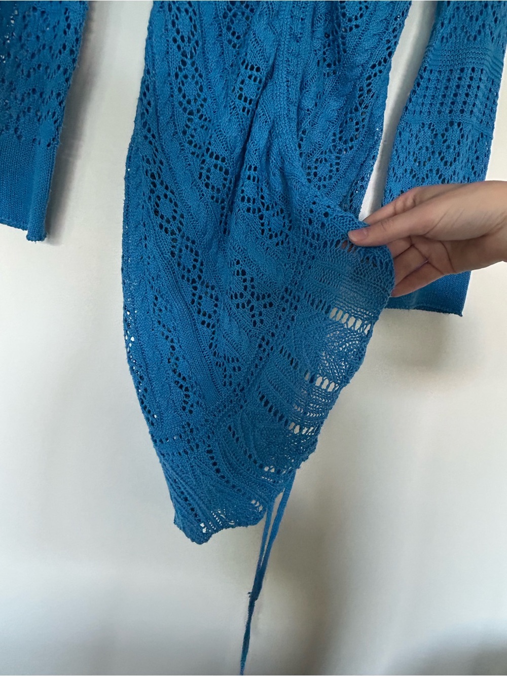 SNDYS Fate mini dress Blue Sz S - Picture 9 of 16